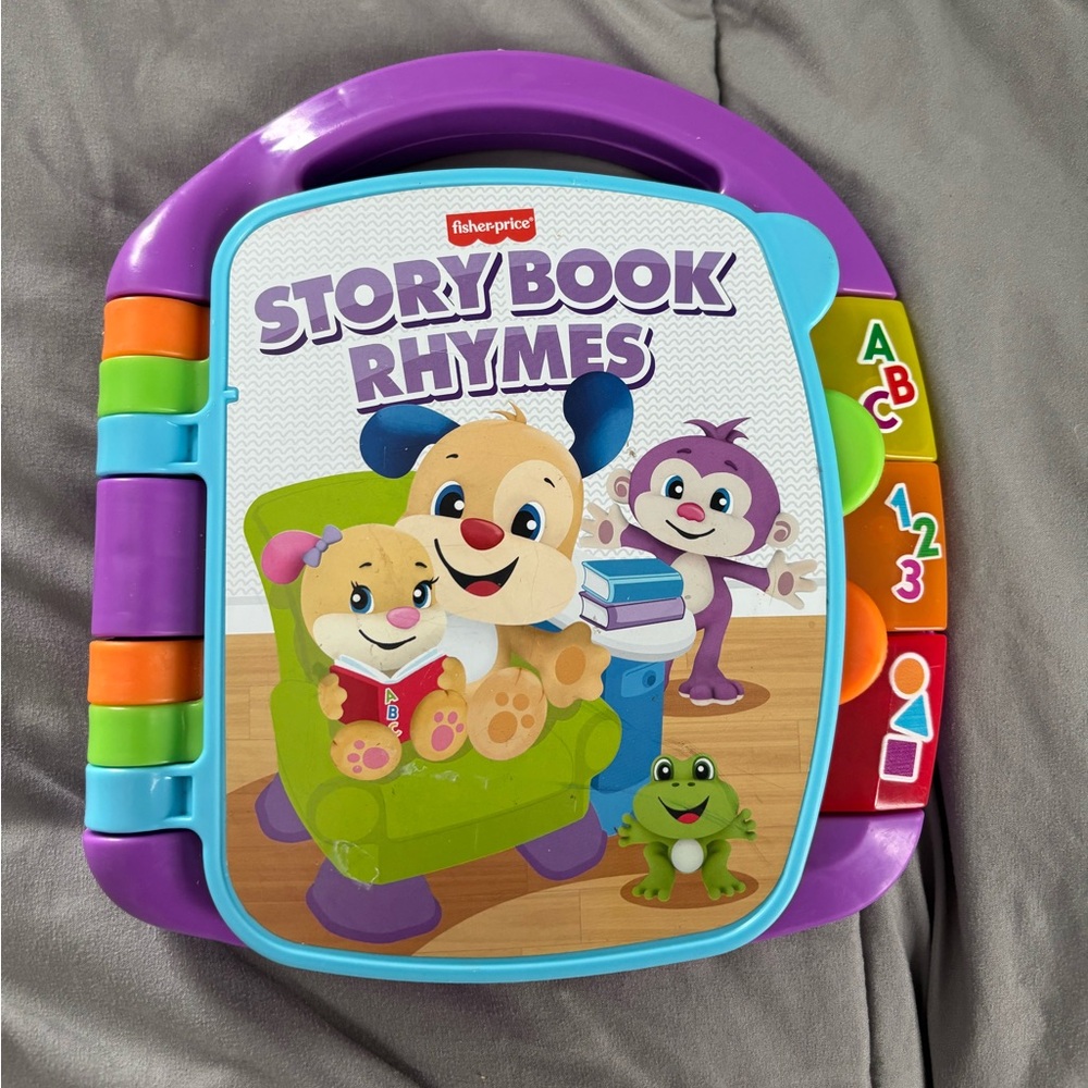Fisher-Price Storybook Rhymes - Purple and Multicolor